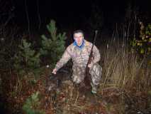 Первый кабан осени 2012