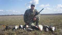 Лебедев Виталий Гусиная охота.
