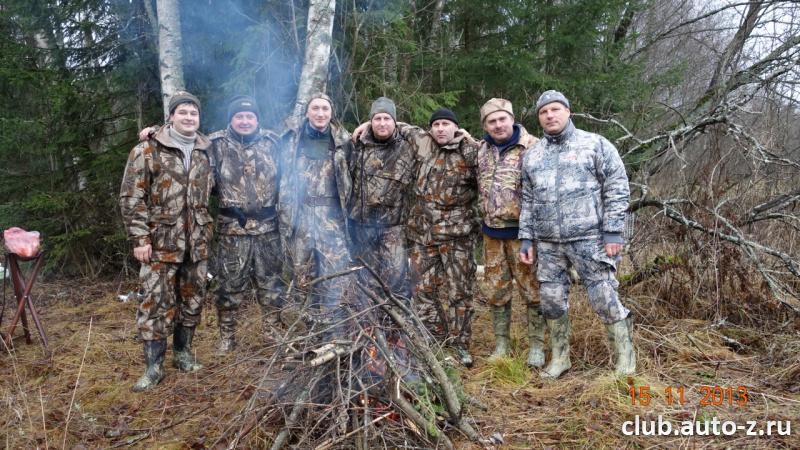Охота с таким коллективом - праздник!