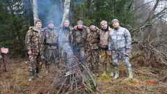 Охота с таким коллективом - праздник!