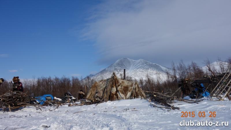 Чукотка . В гостях у оленеводов.