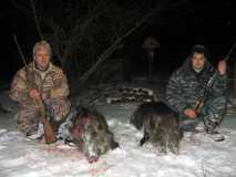 Одновременный выстрел, с одной вышки