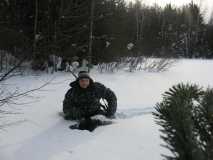 Выпорхнул из лунки